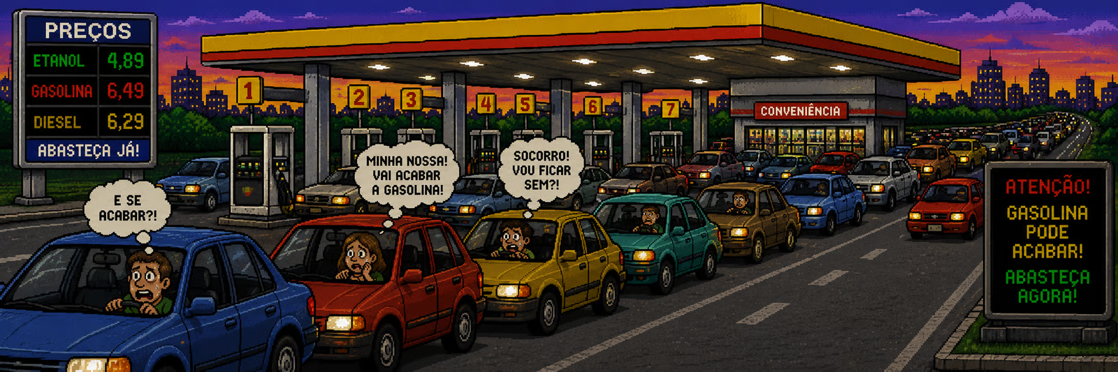 Mercado de combustíveis Brasil